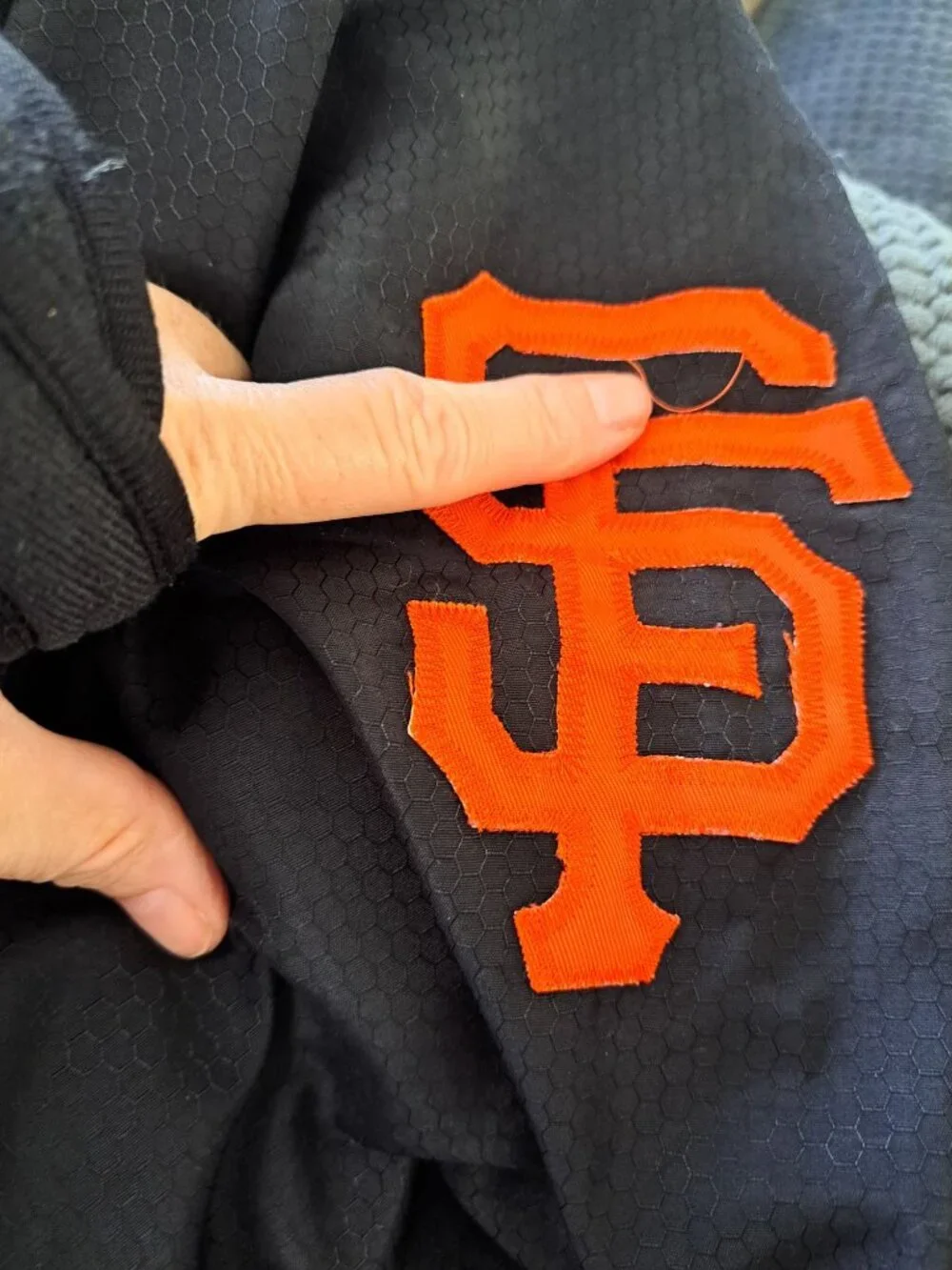 Vintage MLB San Francisco Giants Majestic Authentic Dugout Jacket XL Black